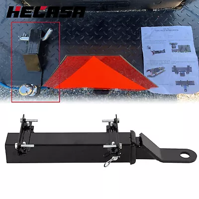 Golf Cart Trailer Hitch 2  Receiver Backseat Footrest For Club Car EZGO Yamaha • $29.50