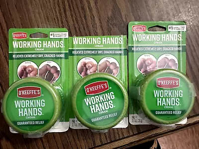 3-Pack O'Keeffe's Working Hands Hand Cream (2.7 Oz) • $14.25