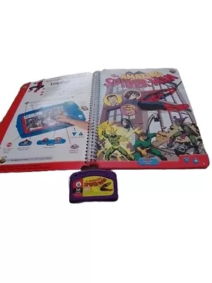 Spiderman  Leapfrog Leappad Book & Cartridge Disney Reading Ages 4 - 6 Years • £6