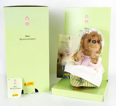 Steiff 'mrs Tiggy-winkle' Limited Edition Beatrix Potter Teddy Bear 661822 Boxed • £150