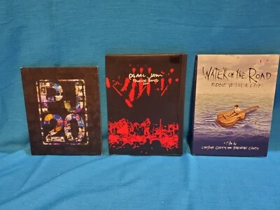 $32.93 • Buy Lot 3 Pearl Jam Eddie Vedder PJ20 Blu Ray Water The Road Touring Band DVD Movie