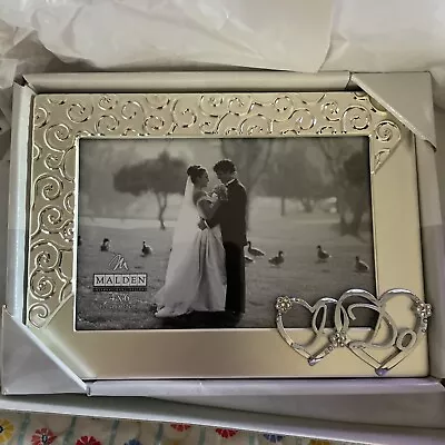 MALDEN  I Do  Wedding Photo/Picture Frame 4x6 - NEW - No UPC • $1