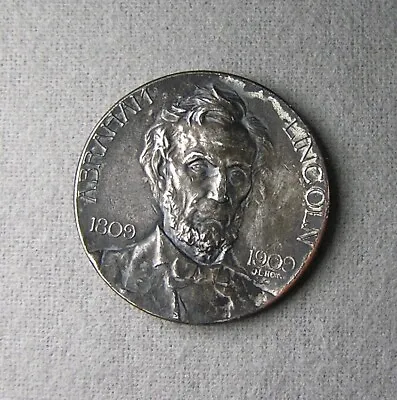 Rare Medallic Art Co. Lincoln Medal 1909 • $355