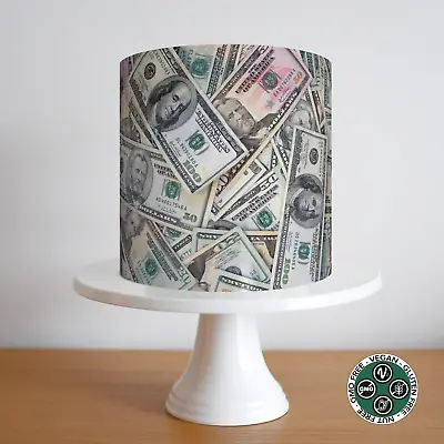 Dollar Money Cake Topper Border Strip Pattern Wrap Party Deco Edible Birthday • £6.49