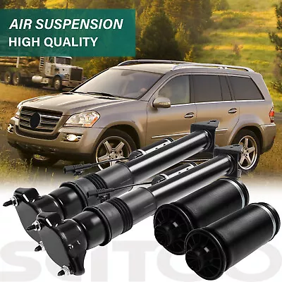 4PCS Rear Air Suspension Struts With ADS Springs For Mercedes X/W164 GL450 ML350 • $171.03