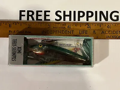 Rapala Magnum Floating 7 Gm SS Mag GOLD GREEN MACKEREL FISHING LURE TACKLE FIND • $15.62