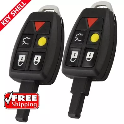 2x For Volvo C30 S40 V50 C70 - 2004 - 2013 Remote Key Shell Case Fob KR55WK49259 • $27.77