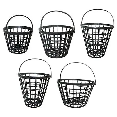 £11.50 • Buy Golf Range Bucket Carrier Golf Ball Holder Portable Display Golf Ball Basket