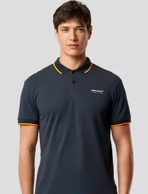 McLaren F1 Team Polo Shirt Dark Grey Official Merchandise Brand New Size SMALL • £22