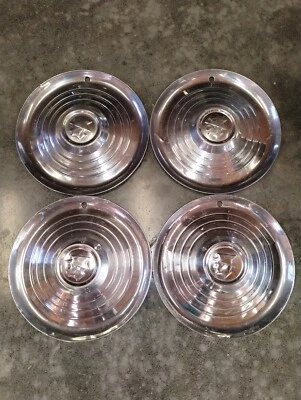 $200 • Buy 1952-1953 Mercury Montclair Monterey Medalist 15  Hubcaps Wheel Covers Original
