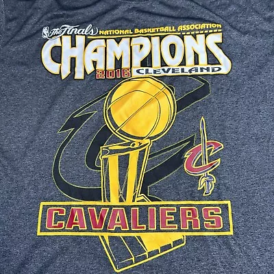 2016 Cleveland Cavaliers NBA Champions T- Shirt Men's XL TX3 Cool Gray • $9.99