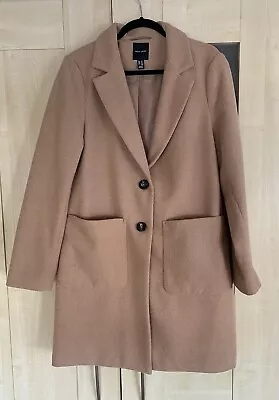 New Look Camel Coat Size 14 • £15