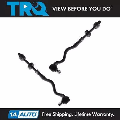 TRQ Front Inner/Outer Tie Rod End Assembly Pair Set For BMW E36 • $49.95