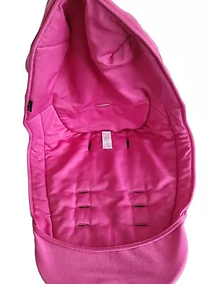 Icandy Apple 2 Pear Footmuff Liner Only Pink (No Apron) • £19.99