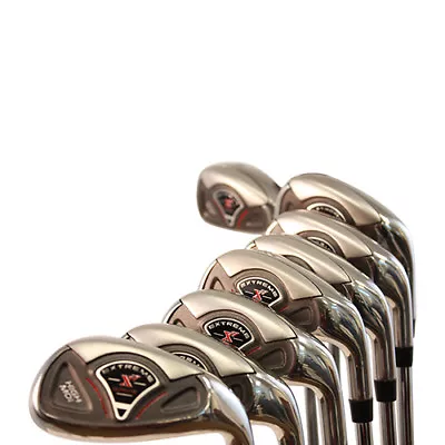 +5  HUGE XL LONG BIG TALL MEN Golf Clubs Iron Ibrid TAYLOR FIT 3-PW JUMBO GRIPS • $549.95