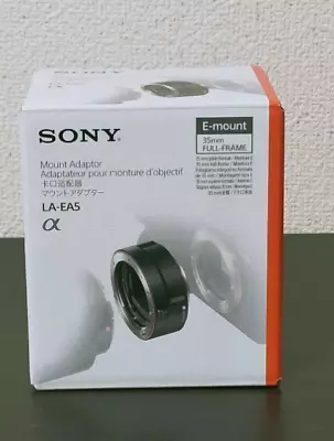 SONY LA-EA5 A-Mount To E-Mount Lens Adapters Japan New • $185.30