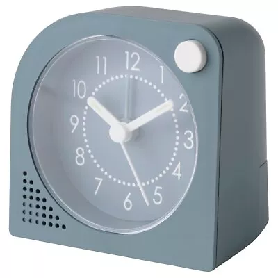 Mini Alarm Clock Travel Student Snooze Silent Small Bedside Desk Clock Easy Read • £9.99