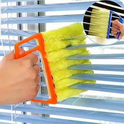 Removable Washable Microfiber Blind Duster Cleaning Brush For Blinds & Shutter • £3.79