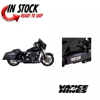 Vance & Hines Hi Output 2:1 Exhaust System 2017-2023 Harley Touring 47321 • $1549.99