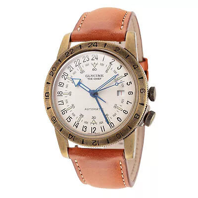 Glycine Men's GL0304 Airman Vintage The Chief 40mm Automatic Watch • $649