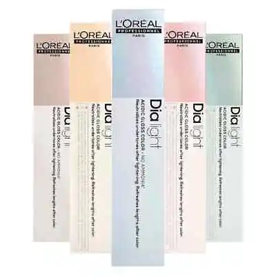 £9.99 • Buy L'Oreal Dia Light Dialight Hair Dye Colour Cream New 50ML Acidic Gloss Color