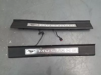 2019 Ford Mustang GT Illuminated Door Sill Scuff Plates #2620 A8 • $99.99