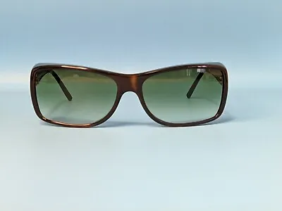VINTAGE CHANEL 5068 C.533/13 RECTANGULAR SUNGLASSES MADE IN ITALY 58/14 #X41 • $85.92