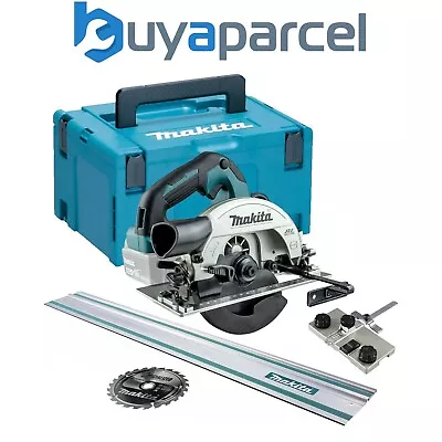 Makita DHS660Z 18v LXT Brushless Circular Saw 165mm + Makpac Case + Guide Rail • £299.99