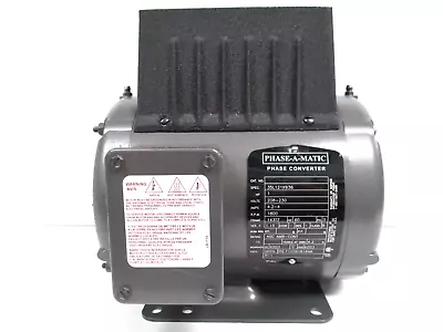 Phase-a-matic R1 220v - 1 Hp - Rotary Phase Converter - New • $399.95