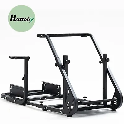 Hottoby Racing Simulator Cockpit Stand Stretchable Adjustable Fits Logitech G920 • £129.99