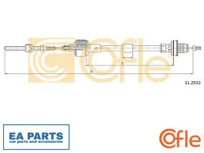 Clutch Cable For OPEL COFLE 11.2532 • $44.09