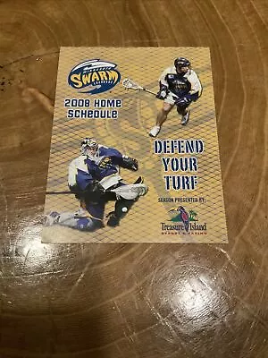 2008  Minnesota Swarm Lacrosse Schedule  NLL • $4.65