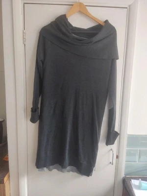 £7 • Buy Kew Clothing Jumper Dress Size Large Pure Merino Wool Sweater Jumper Pullover