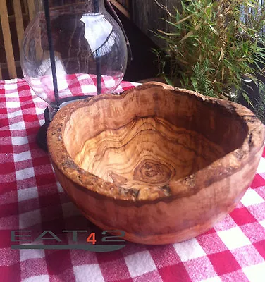 Bowl From Olive Wood Small 12cm Ø Olive Wood Bowl • £22.58