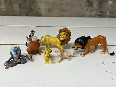 Original Vintage 1990s Applause Disney Lion King PVC Figure Set (6) Simba Mufasa • $24.99