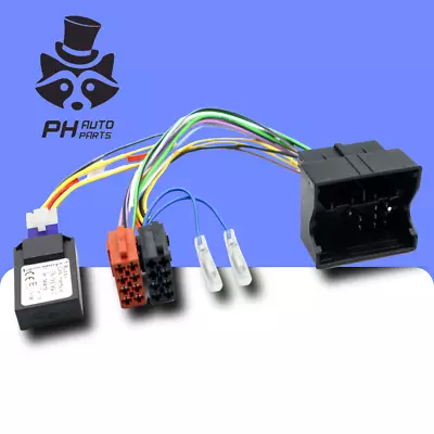 Volkswagen VW Passat B6 B7 (05-15) CAN BUS Radio Harness/ ISO Adapter Lead • £59.99