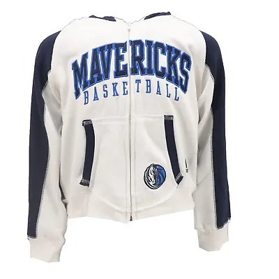 Dallas Mavericks Youth Girls Size Official NBA Adidas Zip Up Sweatshirt New Tags • $29.99