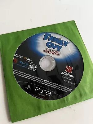 Family Guy Back To The Multiverse PS3 Disc Only PAL • $29.95