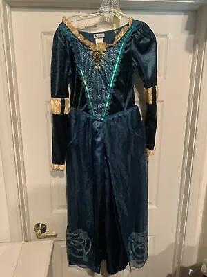 Disney Parks Merida Costume Forest Green Brave Child Size Large XL 14 • $49.99