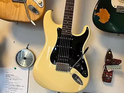 Fender Japan Electric Guitar Stratocaster White ST314-60 WGig Bag Used USED • $1249.01