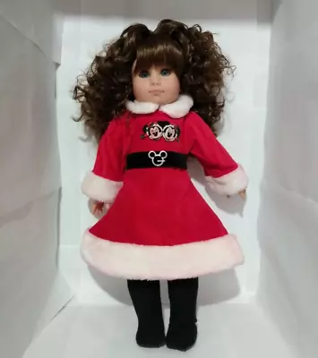 MY DISNEY GIRL 14  Doll Walt Disney Christmas Santa Claus Dress Mickey Minnie 3+ • $19.14