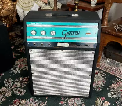 Gretsch Thunderbolt Thunder Bolt S6920 Bass / Organ Tube Amplifier _ Blue Works • $950