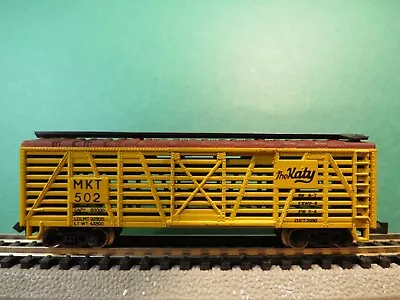 N - Bachmann - 40' Wood Stock Car Katy MKT 502     LN • $5.99