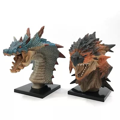 Monster Hunter 3 RATHALOS LAGIACRUS Set Head Figure Anime Game Toy Capcom • $59.98