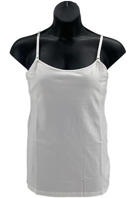 $14.99 • Buy Motherhood Maternity Clip Down Nursing Cami White