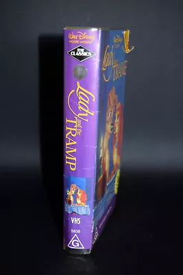 BLACK DIAMOND Disney 'LADY AND THE TRAMP' Video Tape VHS PAL Soft Case 7 Photos • $29.95