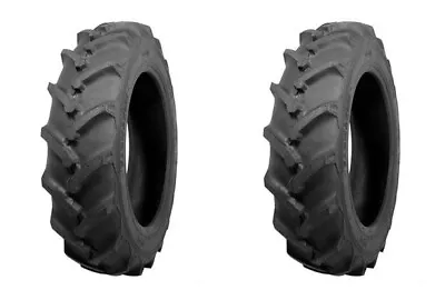 (TWO) 8-16 8X16 ATF TRACTION II R-1 AG LUG  TIRES & TUBES 6-ply Rated Heavy Duty • $195