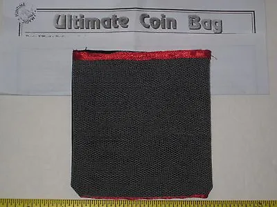 Ultimate Coin Bag Magic Trick - Utility Prop Close Up Street Stage Vanish Appear • £8.19