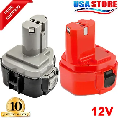 For Makita 12V Battery 1200 1201 1222 1220 1233 1234 1235 Replace PA12 6213D NEW • $20.89
