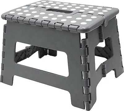 £7.99 • Buy Heavy Duty Small Folding Foldable Step Stool 150kg Multi Purpose Home Kitchen UK